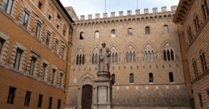 Banca Monte dei Paschi di Siena, the worlds oldest existing bank.
